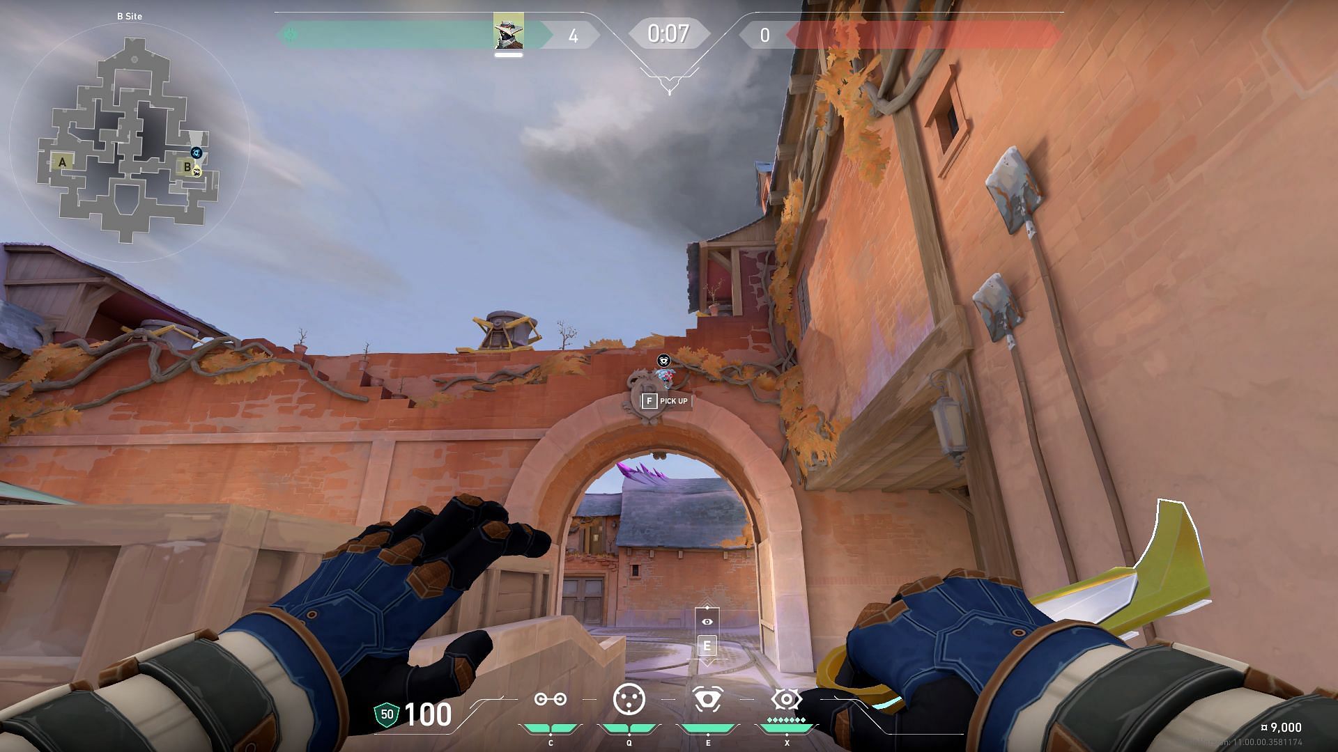 B-Site entrance camera position (Image via Riot Games)